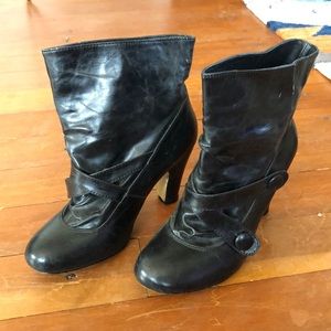 Black booties